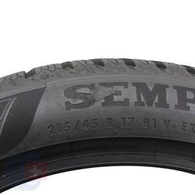 6. Opony 215/45 R17 4x SEMPERIT 91V XL Speed-Grip 5 Zimowe 2024 8-8,5mm