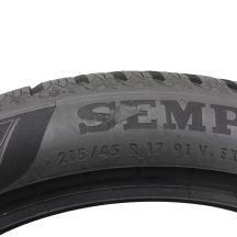 6. Opony 215/45 R17 4x SEMPERIT 91V XL Speed-Grip 5 Zimowe 2024 8-8,5mm