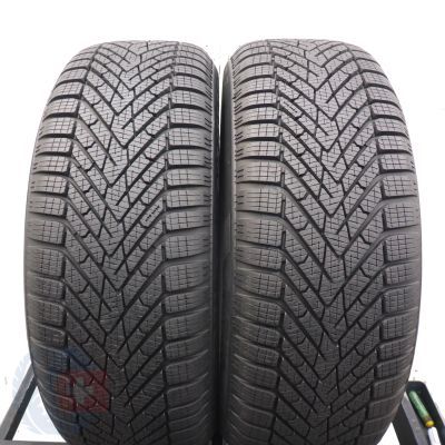 5. Opony 215/55 R17 4x PIRELLI 98V XL Winter 2 Cinturato Zimowe 2024 Jak Nowe 8,8-9mm