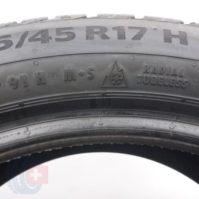 2. Opony 225/45 R17 4x CONTINENTAL 91H WinterContact TS860S RunFlat BMW Zimowe 2022 Jak Nowe Nieużywane 