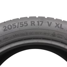 6. 4 x CONTINENTAL 205/55 R17 95V XL WinterContact TS870P Zima 2021/23 7-7,8mm Jak Nowe