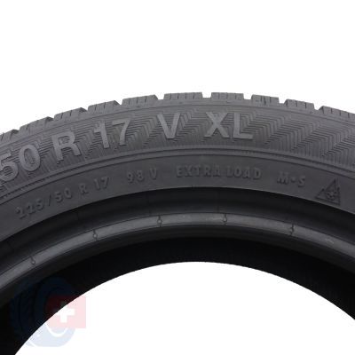 6. 4 x GISLAVED 225/50 R17 98V XL Euro Frost 6 Zima 2017/18 7-7,5mm