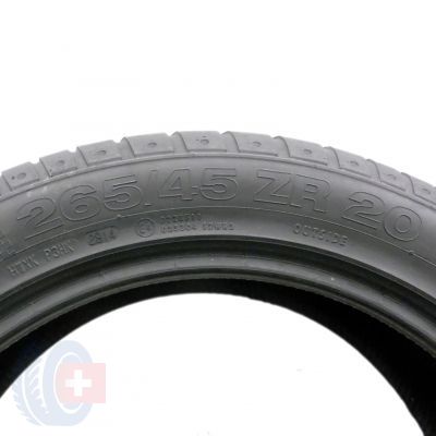 5. 1 x CONTINENTAL 265/45 ZR20 104Y SportContact 2 M0 Lato 6.8mm
