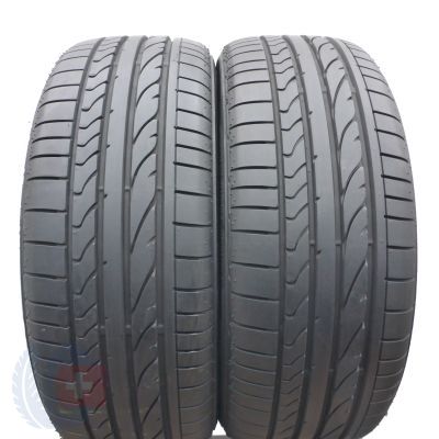 2 x BRIDGESTONE 215/45 R18 93Y XL Potenza RE050A Lato 2015 7,5-8mm