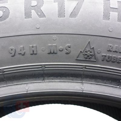 2. Opony 215/55 R17 2x CONTINENTAL 94H WinterContact TS870P Zimowe 2022 6,8-7mm