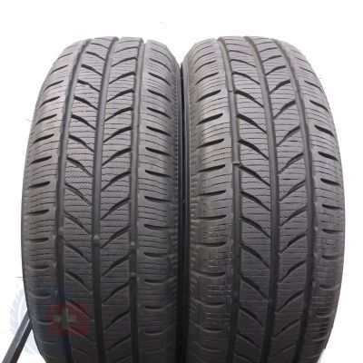 4. Opony 205/65 R16C 4x YOKOHAMA 107/105T WY01 Zimowe 2019 Jak Nowe 8-9,2mm