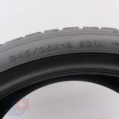 4. Opona 245/35 R19 1x GOODYEAR 93W XL UltraGrip Performance 3 Zimowa 2023 7,8mm Jak Nowa 