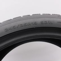 4. Opona 245/35 R19 1x GOODYEAR 93W XL UltraGrip Performance 3 Zimowa 2023 7,8mm Jak Nowa 