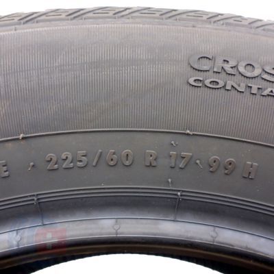 4. 2 x CONTINENTAL 225/60 R17 99H CrossContact LX Sport Lato M+S 2020 Jak Nowe Nieużywane