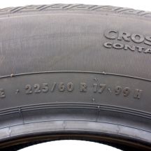 4. 2 x CONTINENTAL 225/60 R17 99H CrossContact LX Sport Lato M+S 2020 Jak Nowe Nieużywane