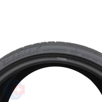 4. 2 x ZEETEX 245/35 R19 93Y XL HP 2000 Vfm Lato 2020 7mm Jak Nowe