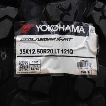 3. Opony 35-12.50 R20 4x YOKOHAMA 121Q Geolandar X-MT G005 Letnie M+S 2021 Jak Nowe Nieużywane