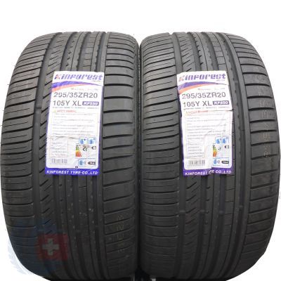 Opony 295/35 R20 2x KINFOREST 105Y XL KF550 Letnie 2019 Jak Nowe Nieużywane 