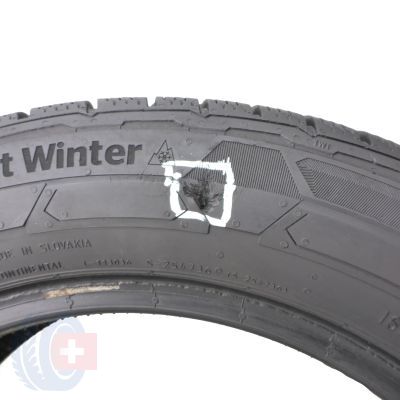 5. 1 x CONTINENTAL 225/55 R17C 109/107T VanContact Winter 2022 Zima 6,5mm