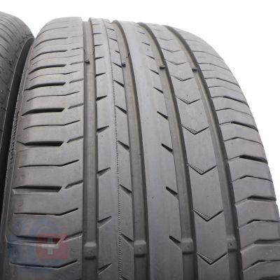 3. Opony 235/55 R17 2x CONTINENTAL 103W XL ContiPremiumContact 5 Letnie 2020 Jak Nowe 7,2-7,5mm