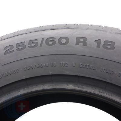 5. 2 x CONTINENTAL 255/60 R18 112V XL ContiSportContact 5 SUV Lato 2017 Jak Nowe Nieużywane