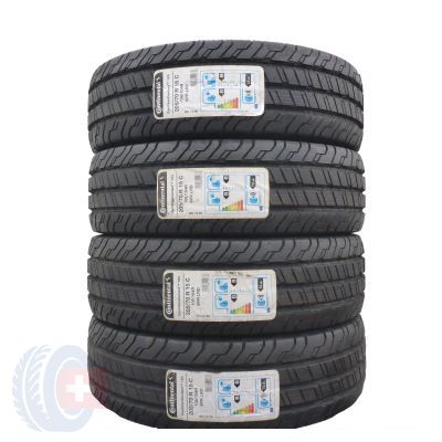 4 x CONTINENTAL 205/70 R15C 106/104R ContiVanContact 100 Lato 2016 Jak Nowe