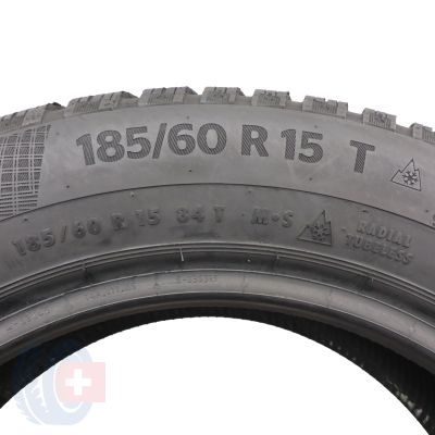 5. 2 x CONTINENTAL 185/60 R15 84T WinterContact TS860 Zima 2016 7,2mm Jak Nowe