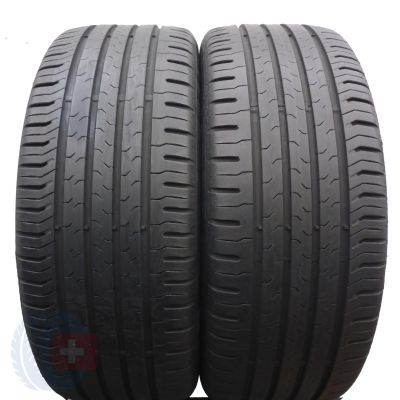 2 x CONTINENTAL 215/45 R17 87V ContiEcoContact 5 Lato 2017 6,5mm