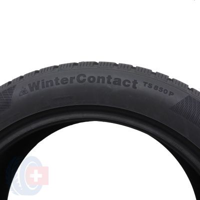 6. 2 x CONTINENTAL 215/55 R18 99V XL WinterContact TS850P Zima 6,8mm 2021 Jak Nowe