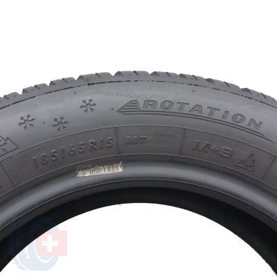 4. 2 x DUNLOP 185/65 R15 88T Winter Response-2 Zima 2016 Jak Nowe 7,8-8mm