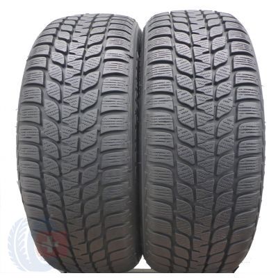 4. 4 x Bridgestone 185/55 R16 87T Blizzak LM-25 Zima 7mm JAK NOWE