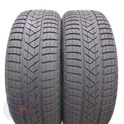 4. 4 x PIRELLI 225/55 R18 98H Sottozero 3 Winter 2018/19 Zima 7-7,2mm Jak Nowe