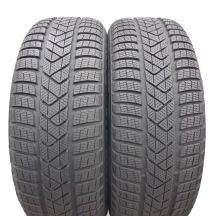 4. 4 x PIRELLI 225/55 R18 98H Sottozero 3 Winter 2018/19 Zima 7-7,2mm Jak Nowe