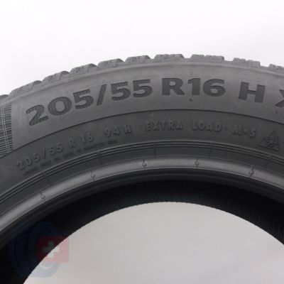 5. Opony 205/55 R16 2x CONTINENTAL 94H XL WinterContact TS860 Zimowe 2018 Jak Nowe 8,2mm