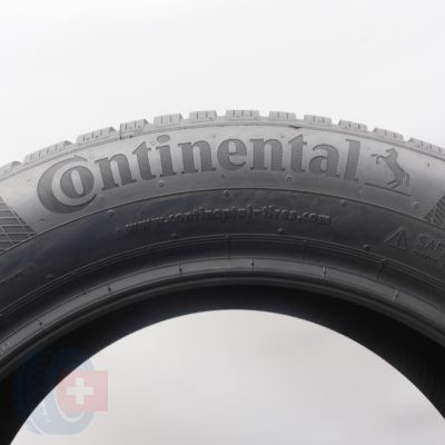 4. Opony 225/55 R17 2x CONTINENTAL 97H WinterContact TS 850 P A0 Zima 2021 Jak Nowe   