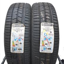 3. 4 x CONTINENTAL 215/70 R16 100H CrossContact LX Sport Lato M+S 2018 Jak Nowe NIEUŻYWANE