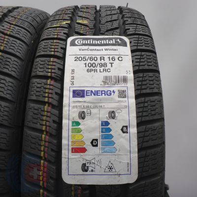 4. Opony 205/60 R16C 4x CONTINENTAL 100/98T VanContact Winter Zimowe 2022 Nieużywane 4. Opony 205/60 R16C 4x CONTINENTAL 100/98T VanContact Winter Zimowe 2022 Nieużywane