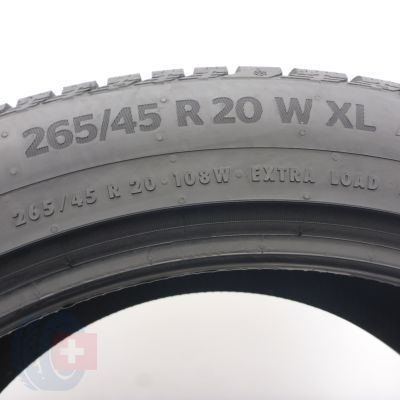 5. Opony 265/45 R20 2x CONTINENTAL 108W XL WinterContact TS860S MGT Zimowe 2020 5,2-5,5mm
