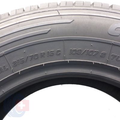 6. Opony 215/70 R15C 2x TIGAR 109/107S CargoSpeed Letnie 2020 Jak Nowe