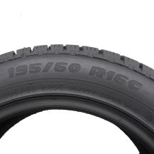 6. Opony 195/60 R16C 2x PIRELLI 99/97T Carrier Winter Zimowe 2021 Jak Nowe