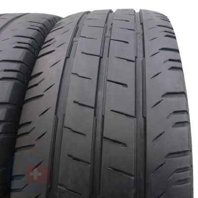 4. 2 x CONTINENTAL 225/65 R16C 112/110R ContiVanContact 200 Lato 2022 6; 6,5mm