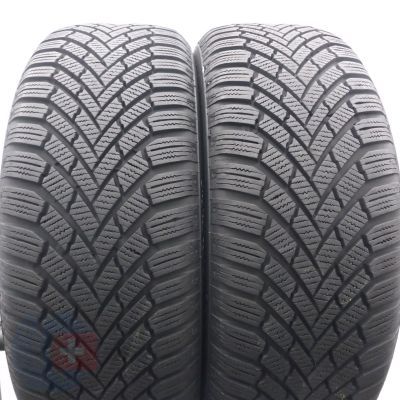 Opony 205/55 R16 2x CONTINENTAL 94H XL WinterContact TS860 Zimowe 2018 Jak Nowe 8,2mm