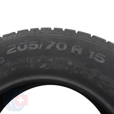 6. 4 x CONTINENTAL 205/70 R15 96T ContiCrossContact Winter Zima 2022 Jak Nowe NIEUŻYWANE