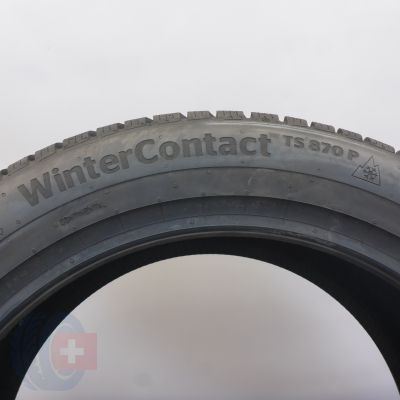 6. Opony 255/45 R18 2x CONTINENTAL 103V XL WinterContact TS 870 P Zimowe 2023 Jak Nowe