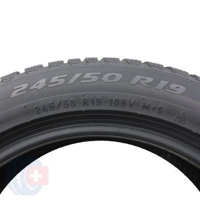 4. 2 x PIRELLI 245/50 R19 105V Sottozero 3 Winter BMW Run Flat Zima 2019 6,5-6,8mm