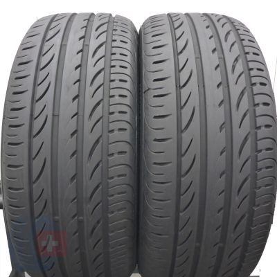 4. Opony 225/50 R17 4x PIRELLI 98Y XL PZero Nero Letnie 2018 Jak Nowe 7,2-7,6mm