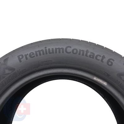 6. Opony 205/55 R16  2x CONTINENTAL 91V PremiumContact 6 letnie 6,5mm 2019