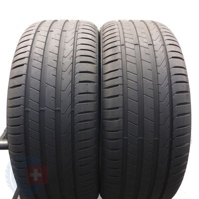 4. Opony 225/45 R17 4x PIRELLI 94Y XL Cinturato P7 BMW Letnie 2022, 2023 Jak Nowe Nieużywane