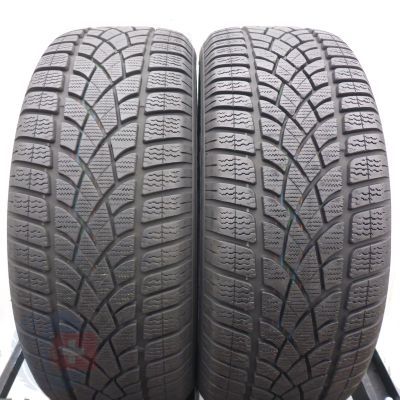 4. Opony 225/50 R18 4x DUNLOP 99H XL SP Winter Sport 3D AO Zimowe 2022 Jak Nowe 8-8,5mm