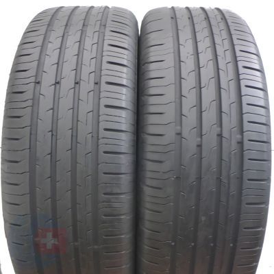 2 x CONTINENTAL 205/60 R16 92V EcoContact 6 Lata 2020 5,2 ; 5,5mm