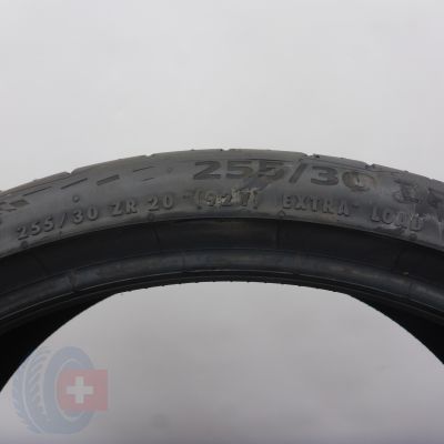 5. Opony 255/30 R20 2x CONTINENTAL 92Y XL SportContact7 Letnie 2022 Nieużywane
