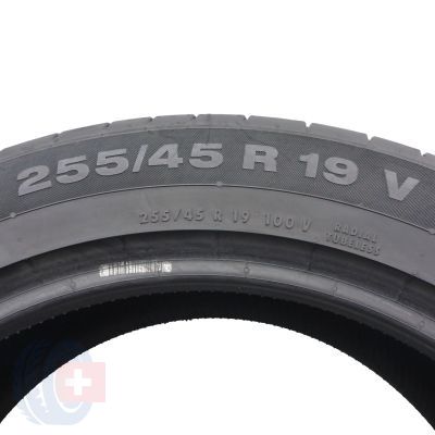 4. Opona 255/45 R19 1x CONTINENTAL 100V ContiSportContact 5 Letnia 2021 6,8mm