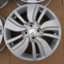 2. 4 x Alufelgi 16 SUZUKI 4x100 6J ET45 Swift Ciaz czujniki Oryginalne 