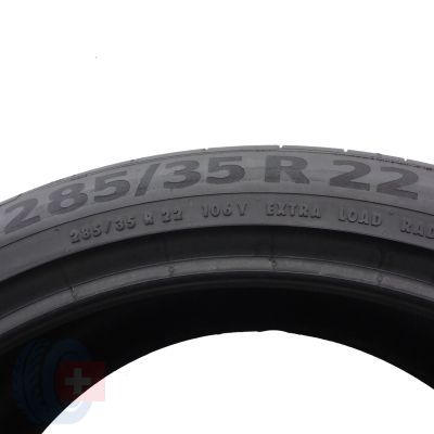 3. Opona 285/35 R22 1x CONTINENTAL 106Y XL SportContact 6 T0 Letnie 2024 6,8mm