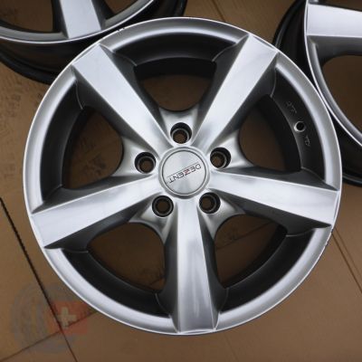 5. 4 x Alufelgi 16 AUDI MERCEDES 5x112 7J ET35 Dezent Germany A4 A6 C-Klasse SLK 